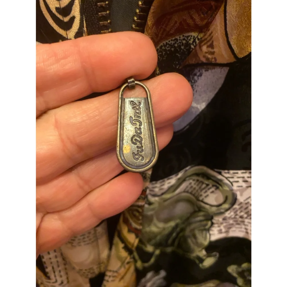 FUDA INTERNATIONAL silk bomber jacket size S see measurements - Picture 6 of 8